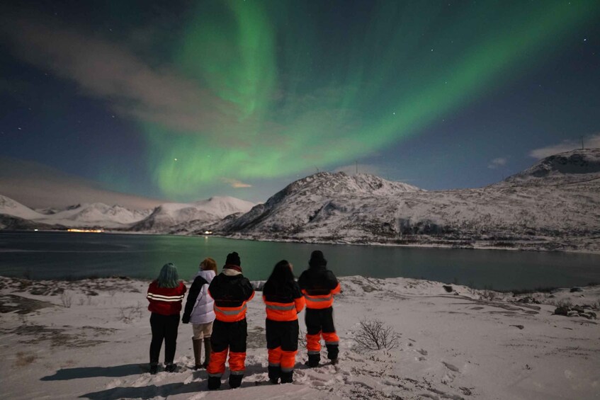 Tromsø: Chinese Speaking Northern Lights Tour with Photos