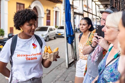 Cartagena : Visite guidée de la nourriture de rue avec dégustations