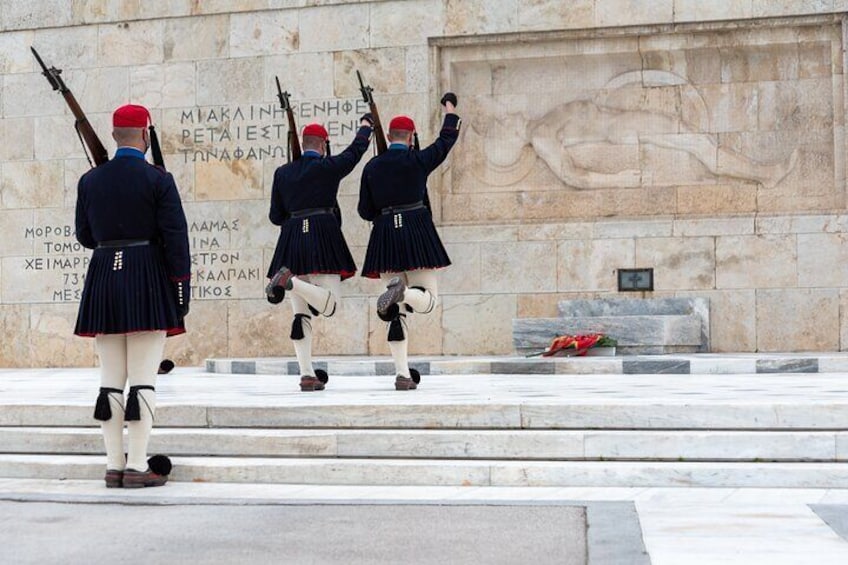 The change of presidential guards