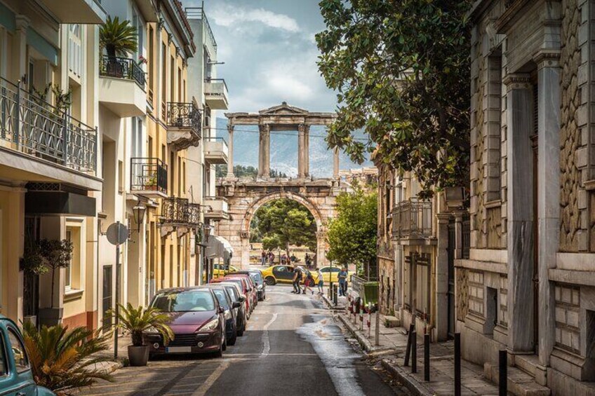 The Hadrian's arch