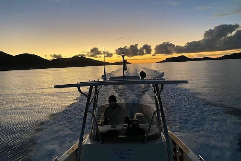 Swim in Private Coco and Felicite Seychelles