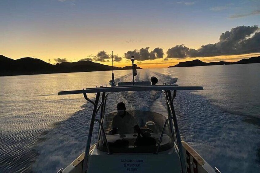 Swim in Private Coco and Felicite Seychelles