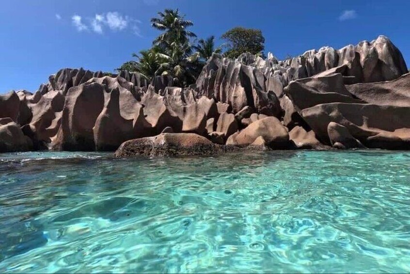 Swim in Private Coco and Felicite Seychelles
