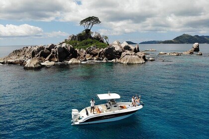 Curieuse/St Pierre with BBQ Praslin Seychelles