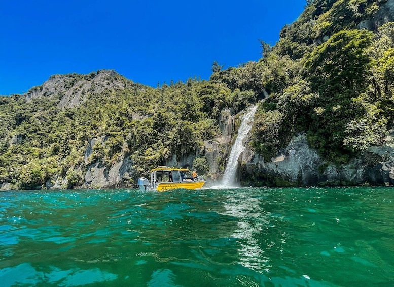 Picture 3 for Activity Kinloch: Lake Taupo Catamaran Cruise with Paddleboarding