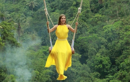 Bali Aloha Ubud Swing dengan Perjalanan dan Aktivitas Pilihan Sehari