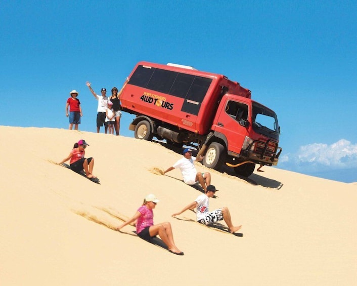 Port Stephens: 4WD Birubi Beach Tour with Dune Sandboarding