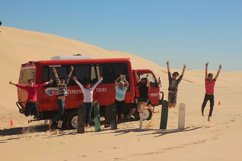 Picture 3 for Activity Port Stephens: Birubi Beach 4WD Tour with Sandboarding