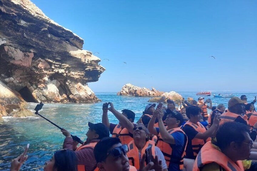 Ballestas Islands and Paracas Reserve Tour from San Martín Cruise