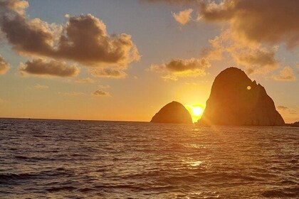 Zakynthos Sunset Cruise to Myzithres with Wine