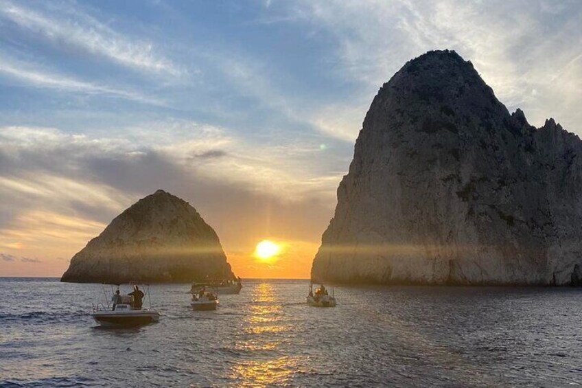 Zakynthos Sunset Cruise to Myzithres with Wine 