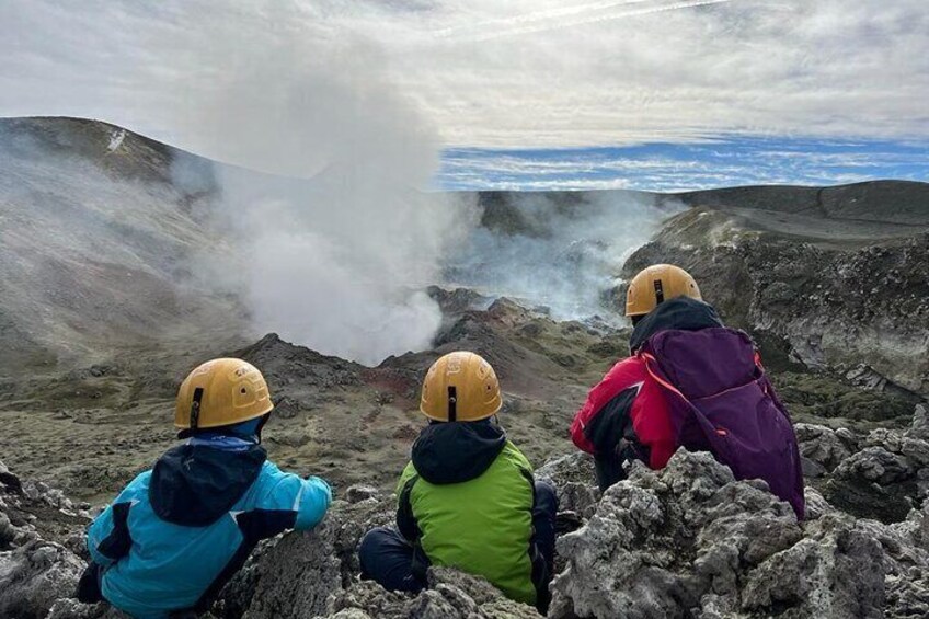 Etna North: Guided trekking to Summit volcano craters