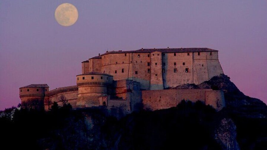 FORTRESS AT SUNSET