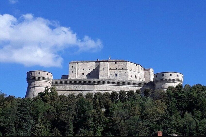 San Leo: Entrance ticket to the fortress and prison of Cagliostro