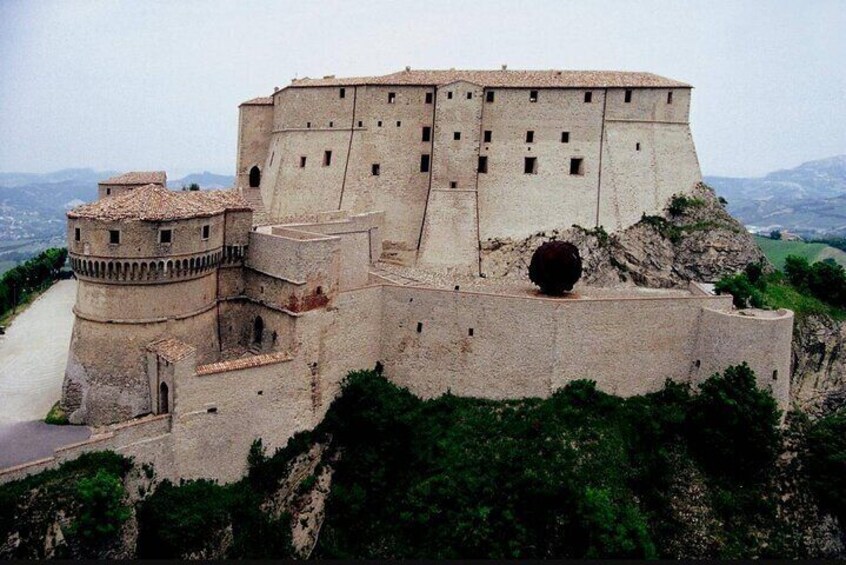 San Leo: Entrance ticket to the fortress and prison of Cagliostro