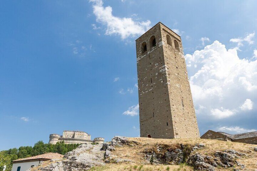 San Leo: Entrance ticket to the fortress and prison of Cagliostro