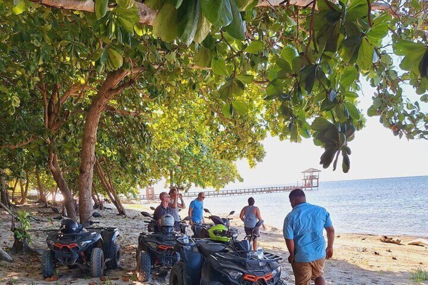 Roatan Private ATV Guided Jungle Tour