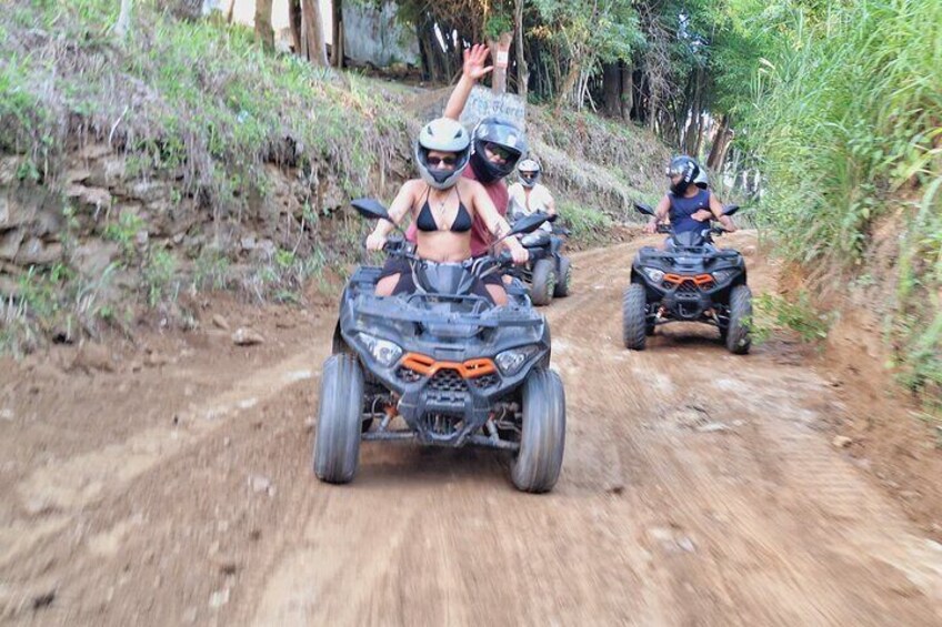 Roatan Private ATV Guided Jungle Tour