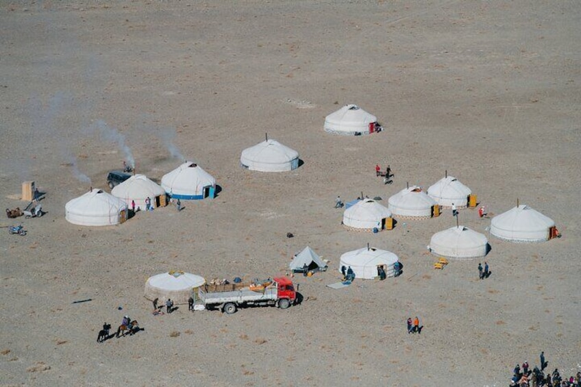 Kazakh Nomad Village