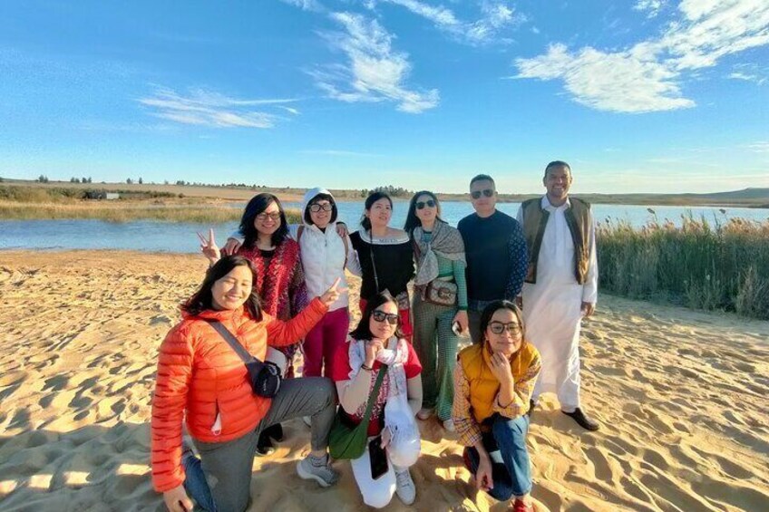 Safari with Vietnamese guests 