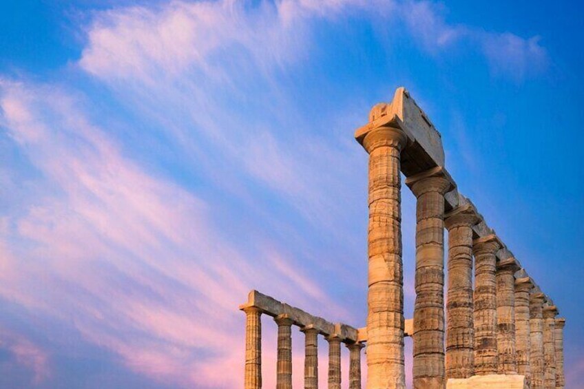 Riviera of Athens *Poseidon Temple* Springs & Lake Vouliagmeni