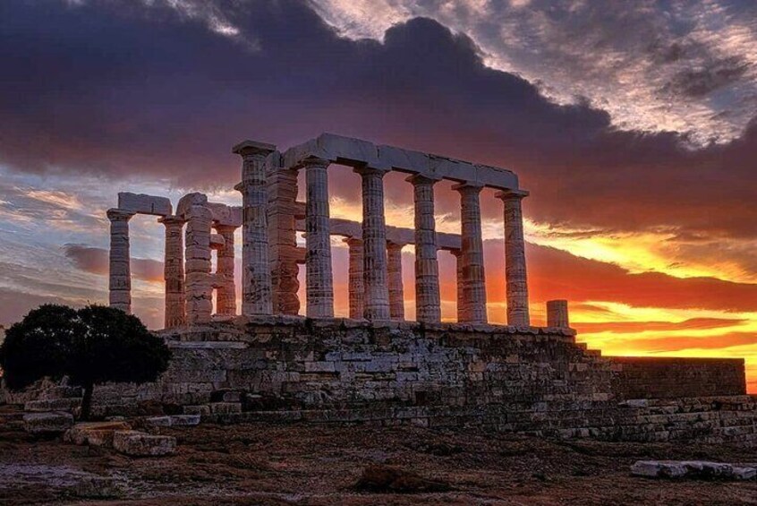 Riviera of Athens *Poseidon Temple* Springs & Lake Vouliagmeni