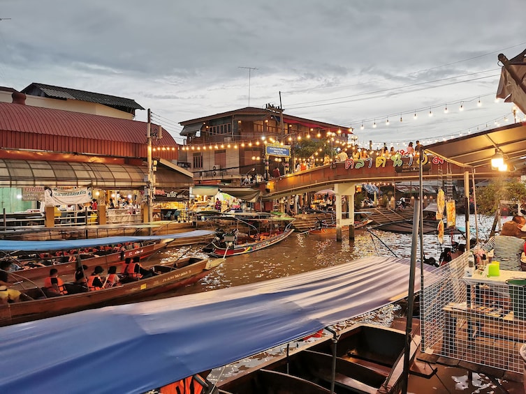 Maeklong and Amphawa Floating Market and Firefly Boat Tour - Private Tour