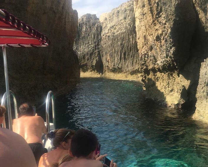 Picture 4 for Activity Tropea: Sunset Costa degli Dei Boat Tour with Swimming