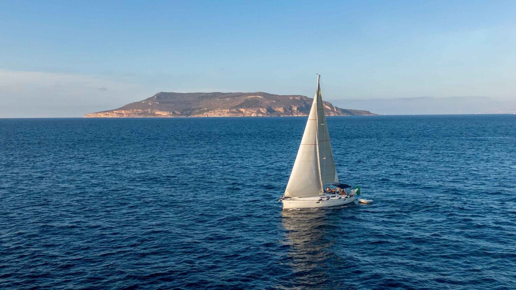 Picture 3 for Activity From Trapani: Full-Day Sailboat Trip to Favignana & Levanzo