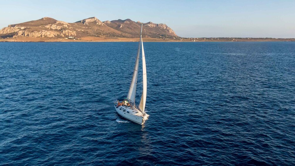 Picture 1 for Activity From Trapani: Full-Day Sailboat Trip to Favignana & Levanzo