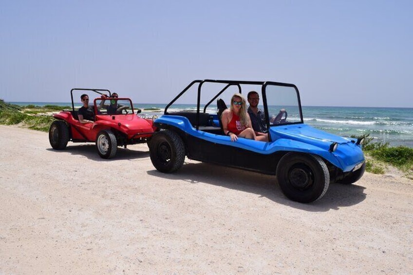 5 Hour Cozumel Jeep or Dune Buggy Tour with Snorkelling and Lunch