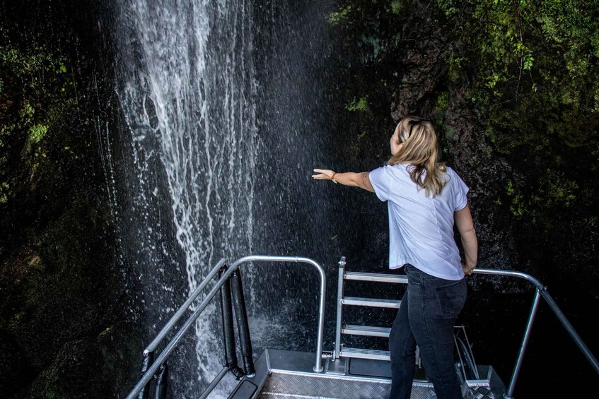 Picture 5 for Activity Taupo: Lake Taupo Western Bays Catamaran Tour with Bush Walk