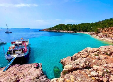 Ibiza: Cala Salada y Norte con bebidas y Snorkel