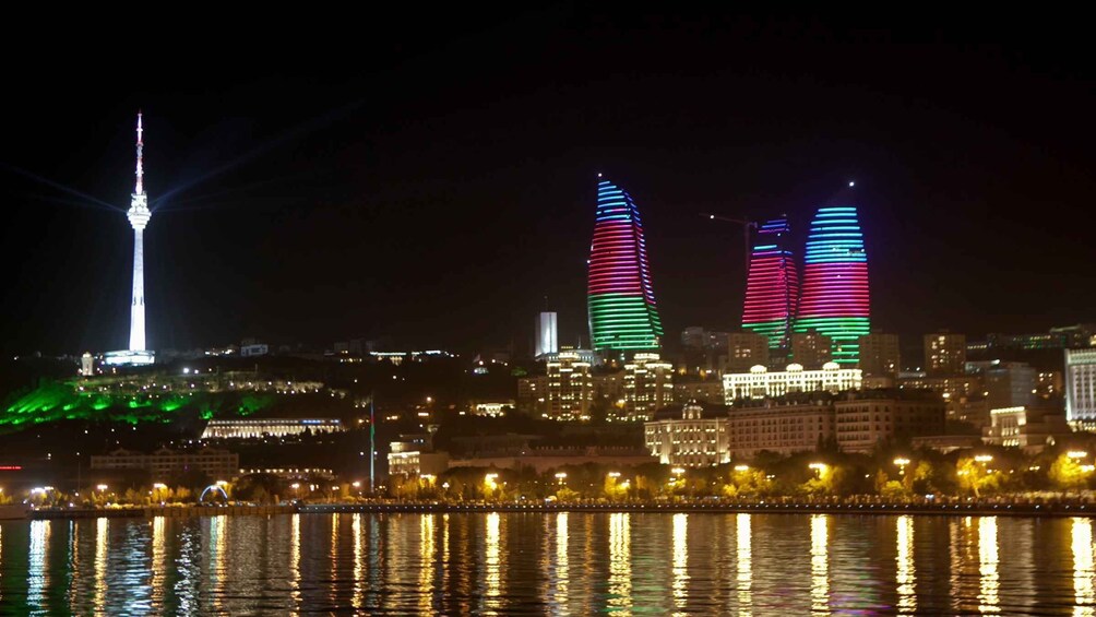 Picture 1 for Activity Baku: Private Evening Sightseeing Tour with Hotel Pickup