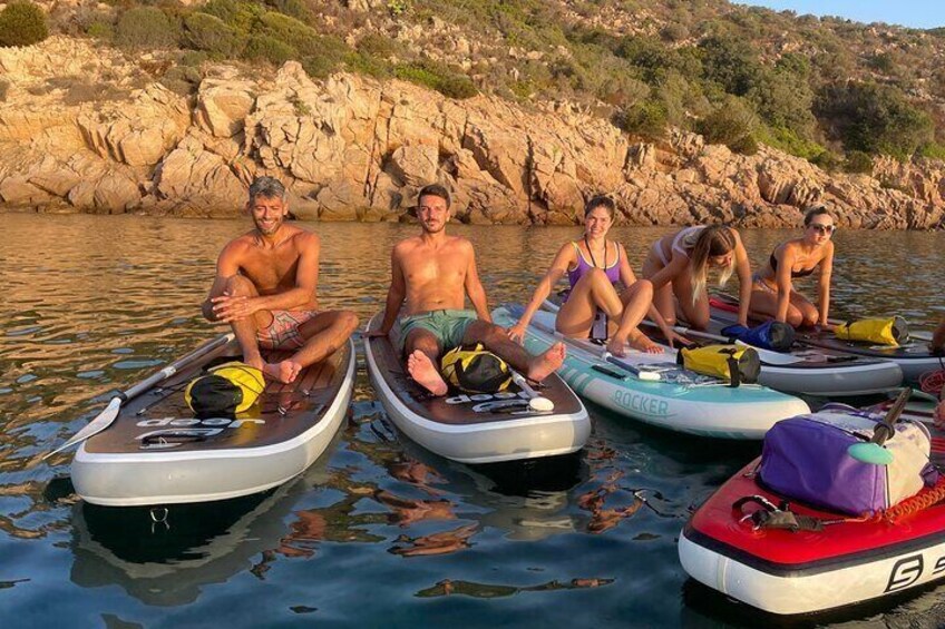 Stand Up Paddle Experience Sunrise and breakfast near Olbia Sardinia