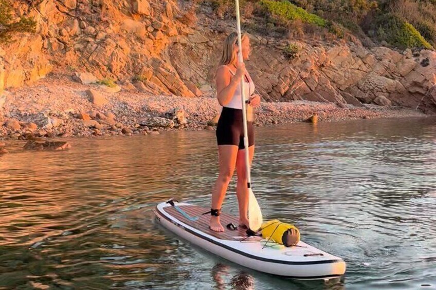 Stand Up Paddle Experience Sunrise and breakfast near Olbia Sardinia