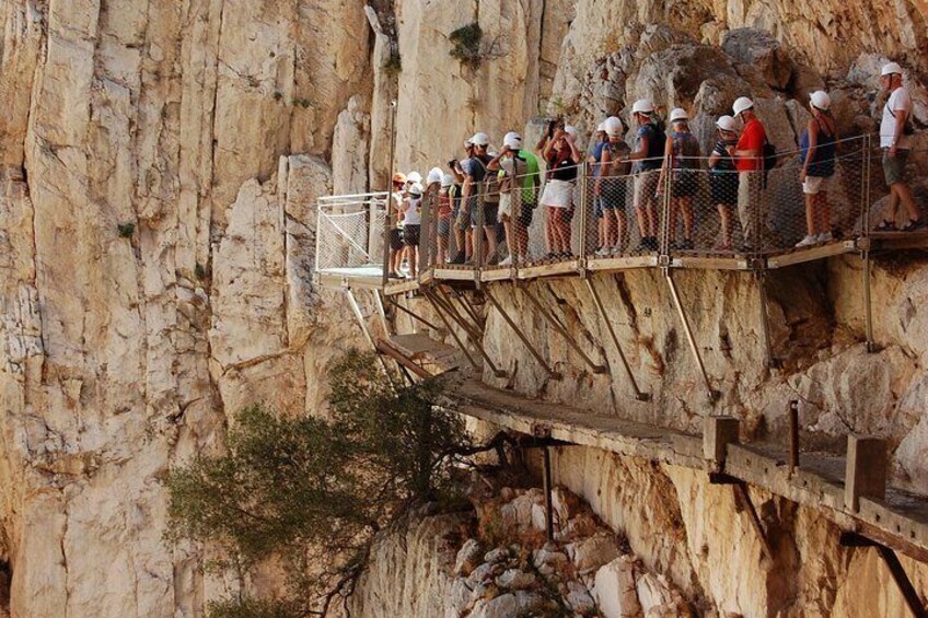 From El Chorro: Caminito del Rey 