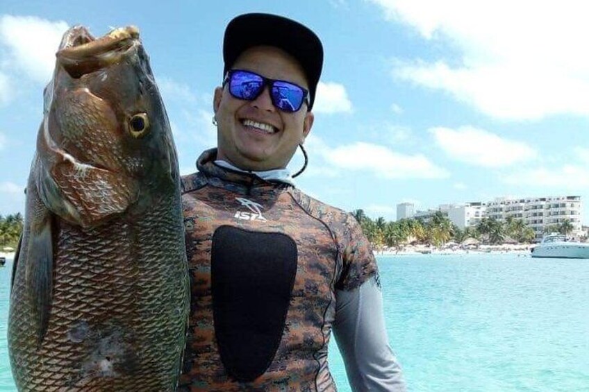 Spearfishing in Tulum or Playa del Carmen