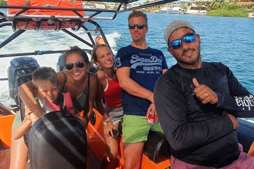 Klein Curacao Powerboat Adventure