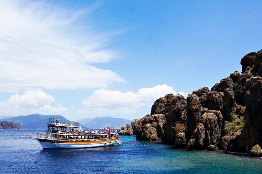 Marmaris & Icmeler Hisaronu Boat Trips at Aegean Islands