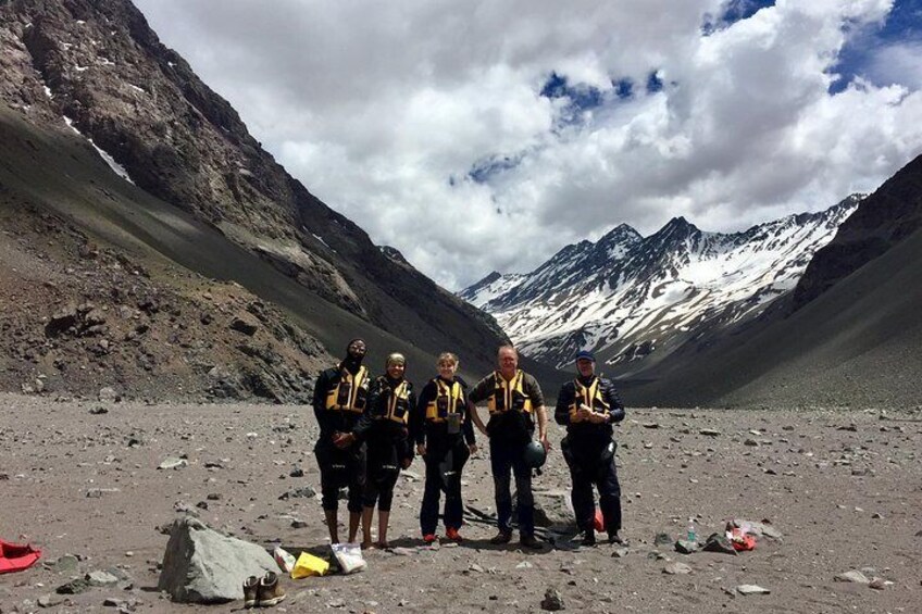 Kayaking Day Trip in the Andes from Santiago