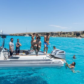 Ab Trapani: Egadi Inseln Tagestour mit dem Boot