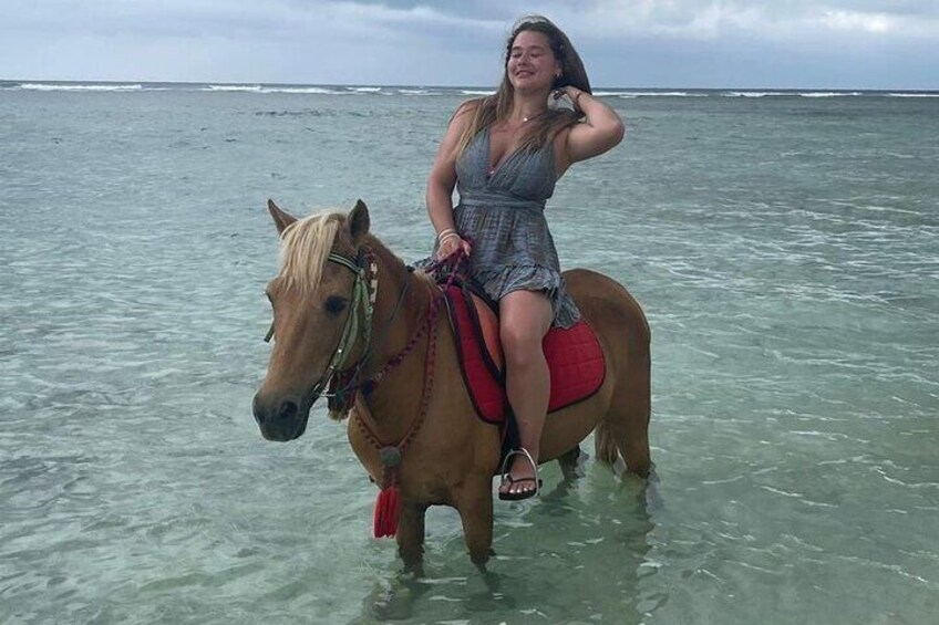 Horse Ride On The Beach In Gili Trawangan