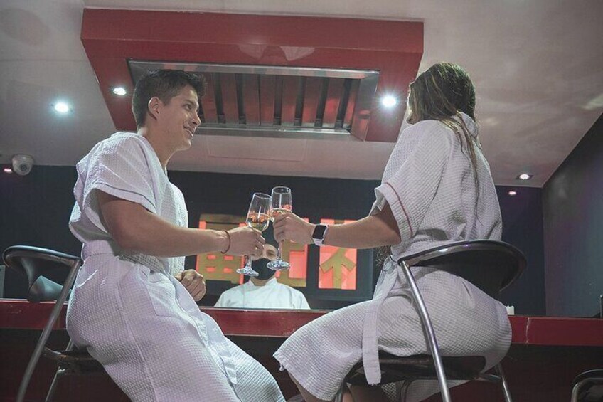 Gastronomic Teppanyaki Experience and Relaxation Spa in Medellin