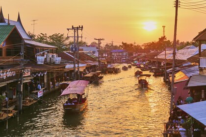 Pasar Terapung Maeklong Dan Amphawa Dan Tur Perahu Kunang-Kunang