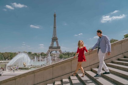 París: sesión de fotos con un fotógrafo de viajes privado