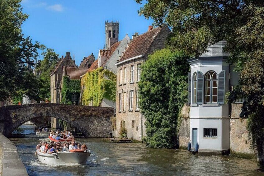 Guided tour of Bruges and Boat Trip