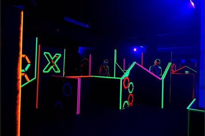 Laser tag arena 1