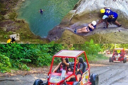 Jump Through the Waterfalls in Puerto Plata plus Buggies & Lunch