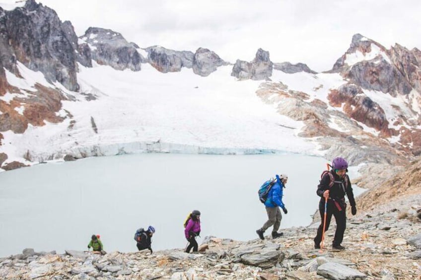 Full Day Private Tour to Ojo del Albino Glacier in Argentina